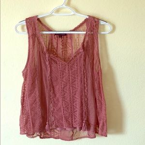 American Eagle summer Shear blouse